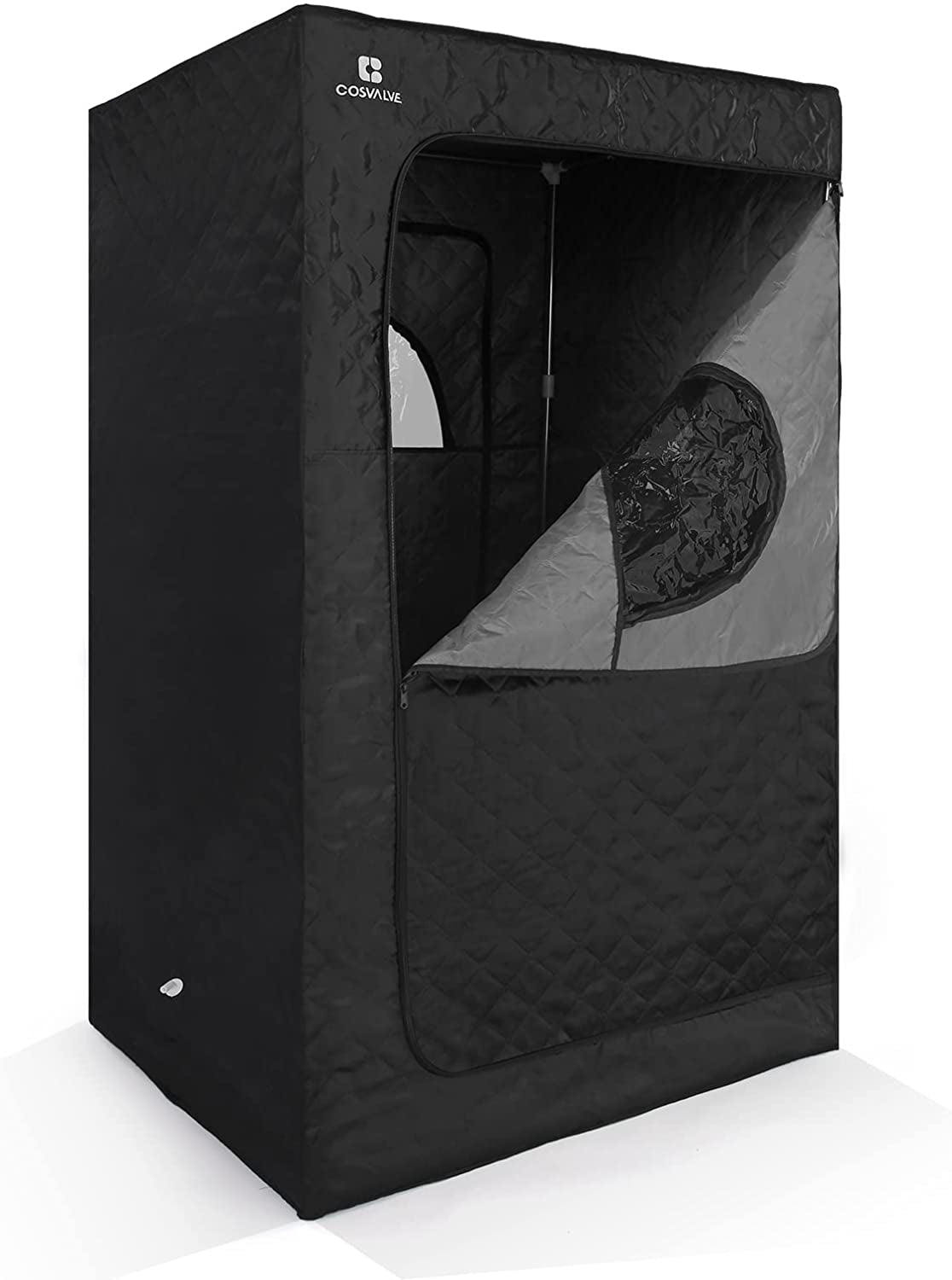 Portable Steam Sauna for Home, Full Size Personal Steam Room Sauna Box Kit with 2.6L 1000W Steam Generator, Remote Control, Indoor Sauna Tent for Home Spa Relaxation (39.3'' X 31.5''X 67'') - LynkHouse
