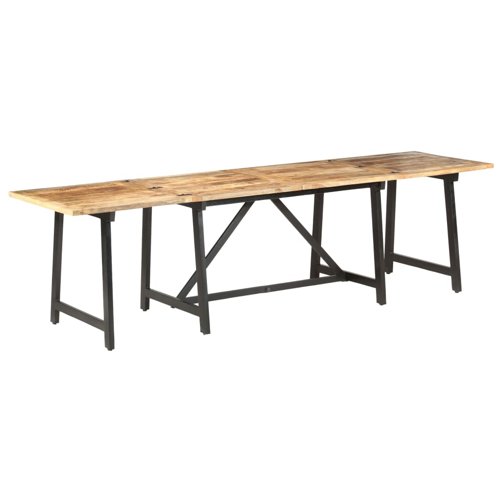vidaXL Extendable Dining Table 110.2"x31.5"x29.5" Solid Mango Wood - LynkHouse